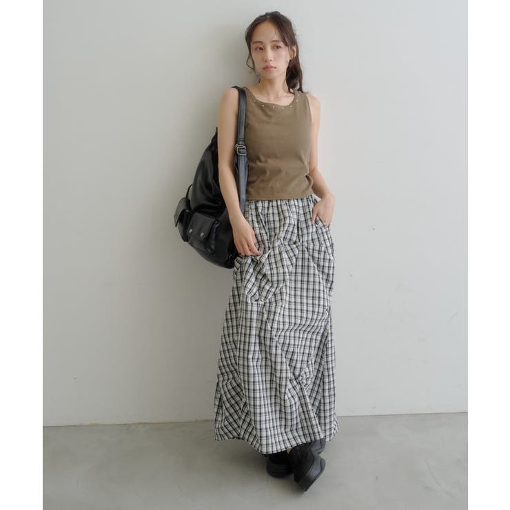 【Kastane】フラワータックロングスカート | PAL GROUP OUTLET | 詳細画像20 