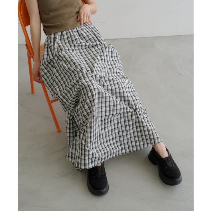 【Kastane】フラワータックロングスカート | PAL GROUP OUTLET | 詳細画像13 