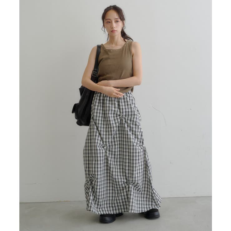 【Kastane】フラワータックロングスカート | PAL GROUP OUTLET | 詳細画像19 
