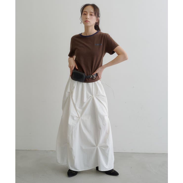 【Kastane】フラワータックロングスカート | PAL GROUP OUTLET | 詳細画像32 
