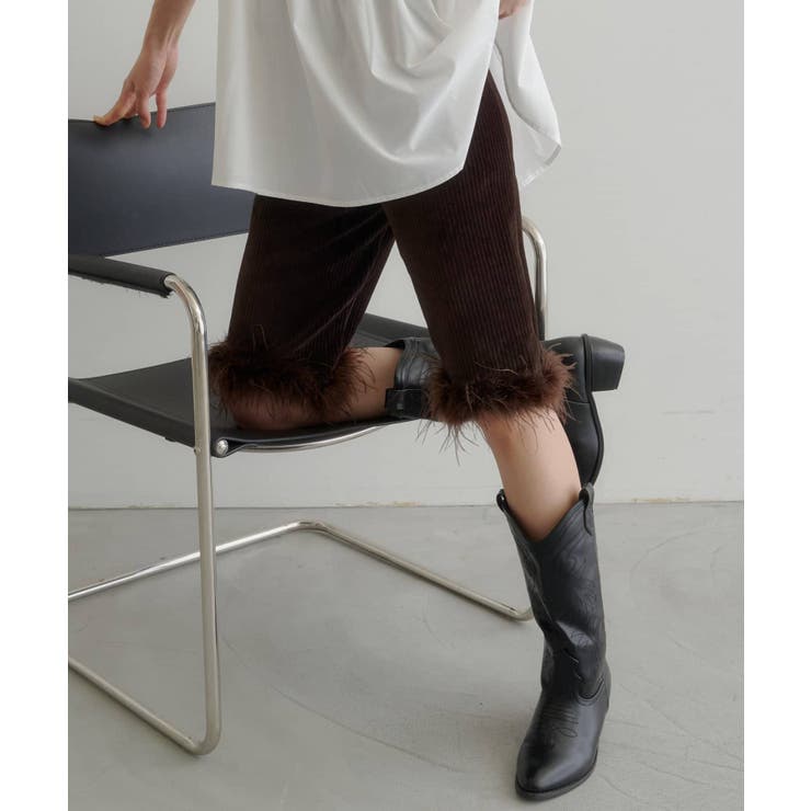 BRN | 【Kastane】ファーバイカー | PAL GROUP OUTLET