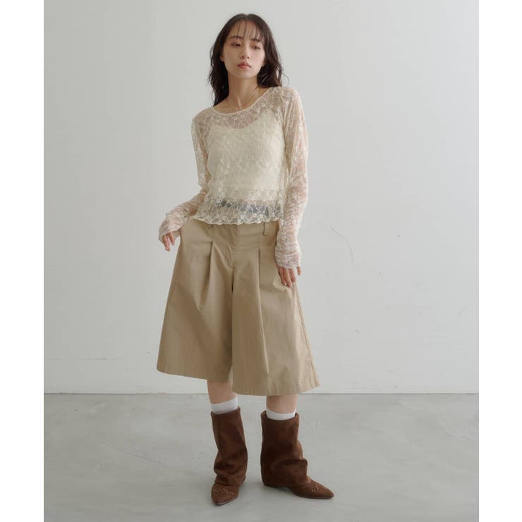 【Kastane】シアーロゴソックス | PAL GROUP OUTLET | 詳細画像4 