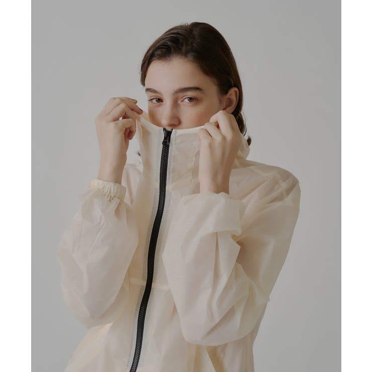 【Kastane】SHEER NYLON WIND PARKA | PAL GROUP OUTLET | 詳細画像7 