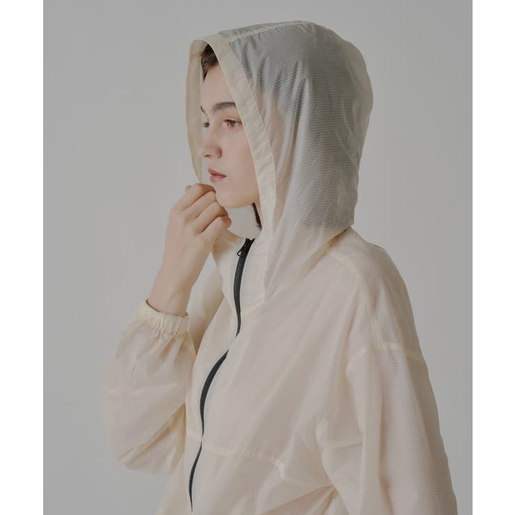 【Kastane】SHEER NYLON WIND PARKA | PAL GROUP OUTLET | 詳細画像8 