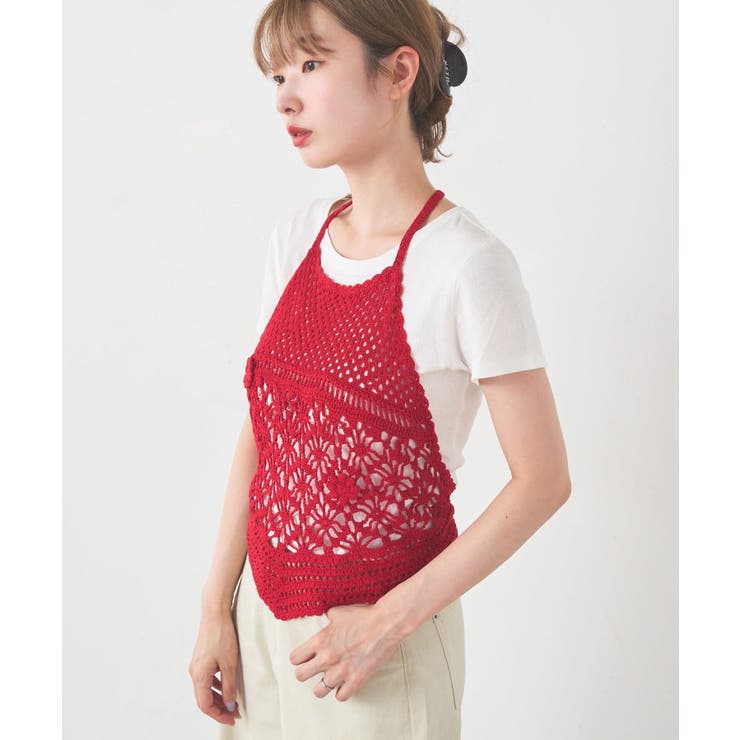 【Kastane】ハンドクロシェホルタービスチェ | PAL GROUP OUTLET | 詳細画像3 