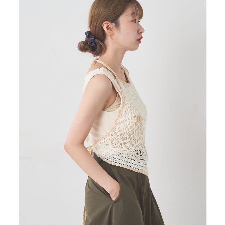【Kastane】ハンドクロシェホルタービスチェ | PAL GROUP OUTLET | 詳細画像15 