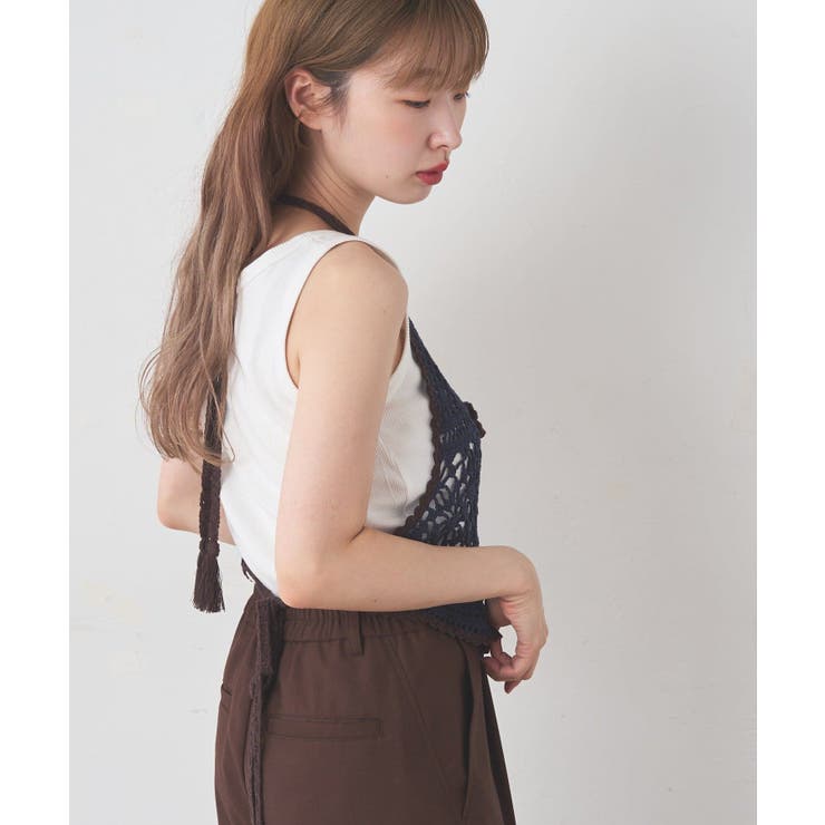 【Kastane】ハンドクロシェホルタービスチェ | PAL GROUP OUTLET | 詳細画像29 