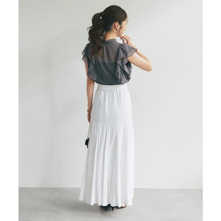 【La boutique BonBon】スパンボイルチェックラッフルボウタ… | PAL GROUP OUTLET | 詳細画像38 
