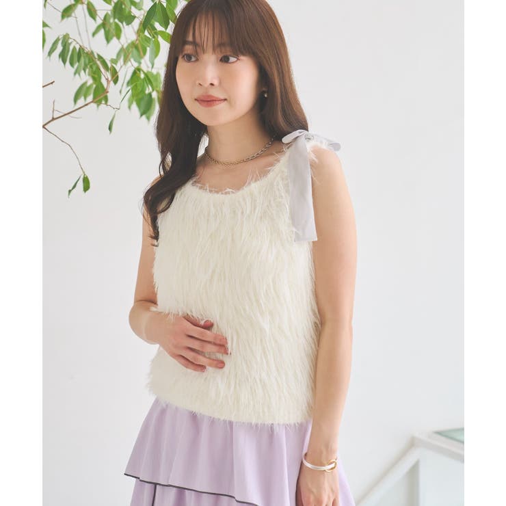 【La boutique BonBon】ロングフェザーリボンKN | PAL GROUP OUTLET | 詳細画像4 
