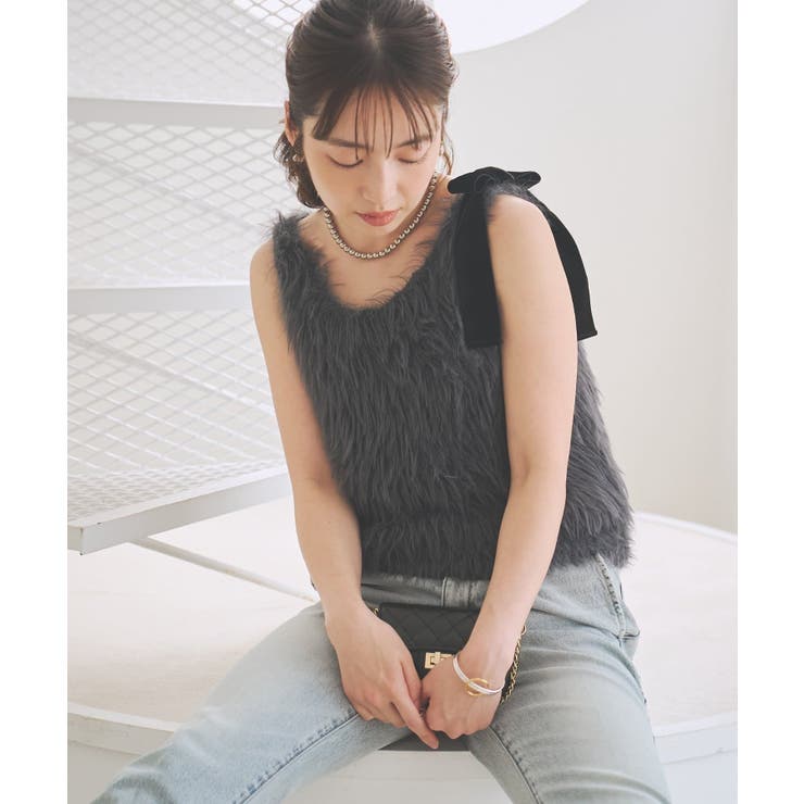 【La boutique BonBon】ロングフェザーリボンKN | PAL GROUP OUTLET | 詳細画像22 