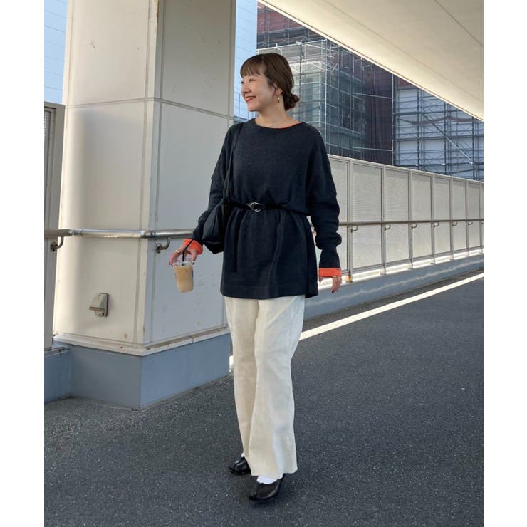 【CIAOPANIC TYPY】【てら企画】ウール混オーバニットチュニック | PAL GROUP OUTLET | 詳細画像9 