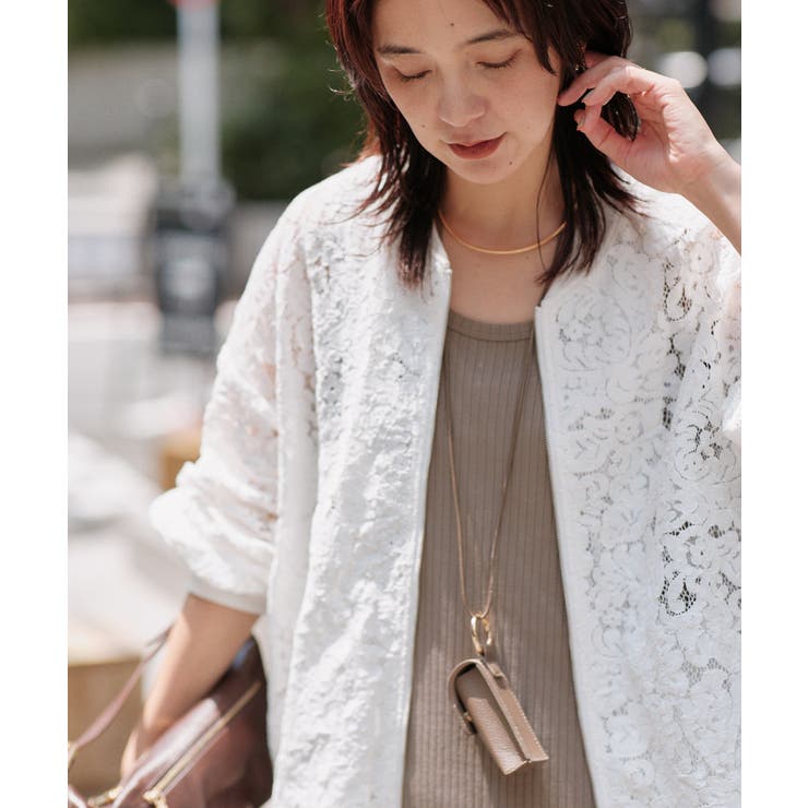OFF | 【RIVE DROITE】レースブルゾン | PAL GROUP OUTLET