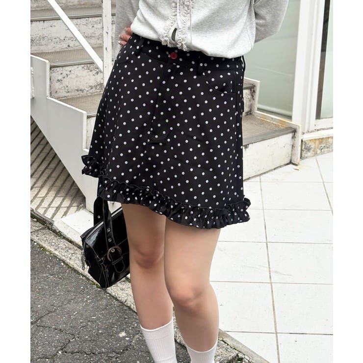 【Ciaopanic】フリルヘムドットミニスカート | PAL GROUP OUTLET | 詳細画像22 