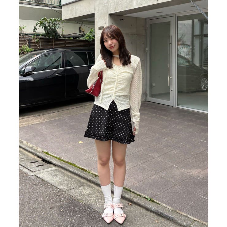 【Ciaopanic】フリルヘムドットミニスカート | PAL GROUP OUTLET | 詳細画像23 