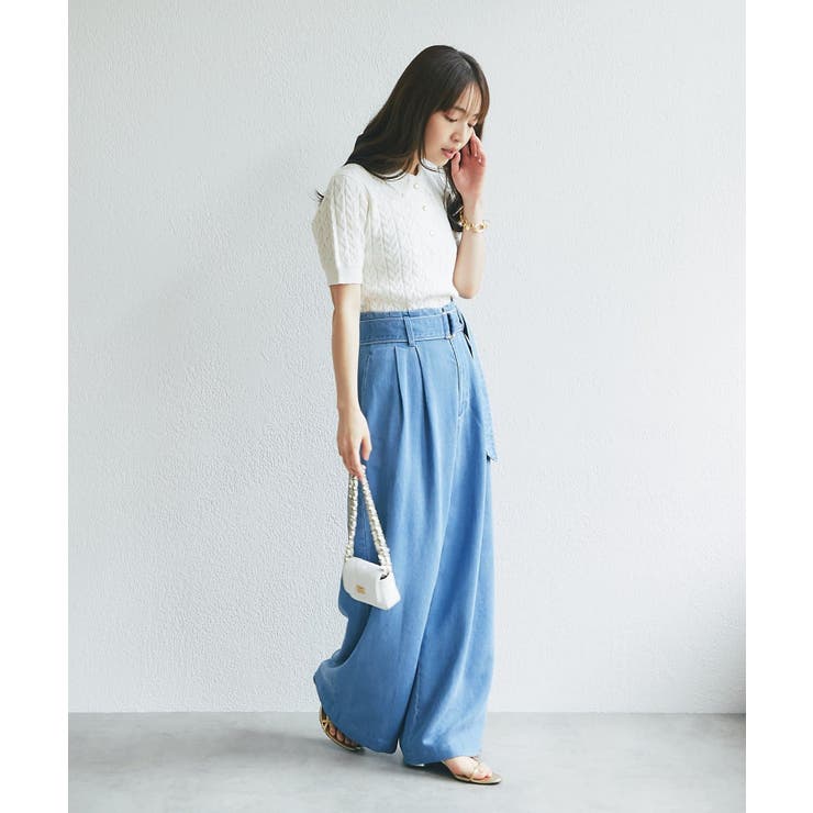 【La boutique BonBon】ブークレスパンコールケーブル半袖K… | PAL GROUP OUTLET | 詳細画像8 