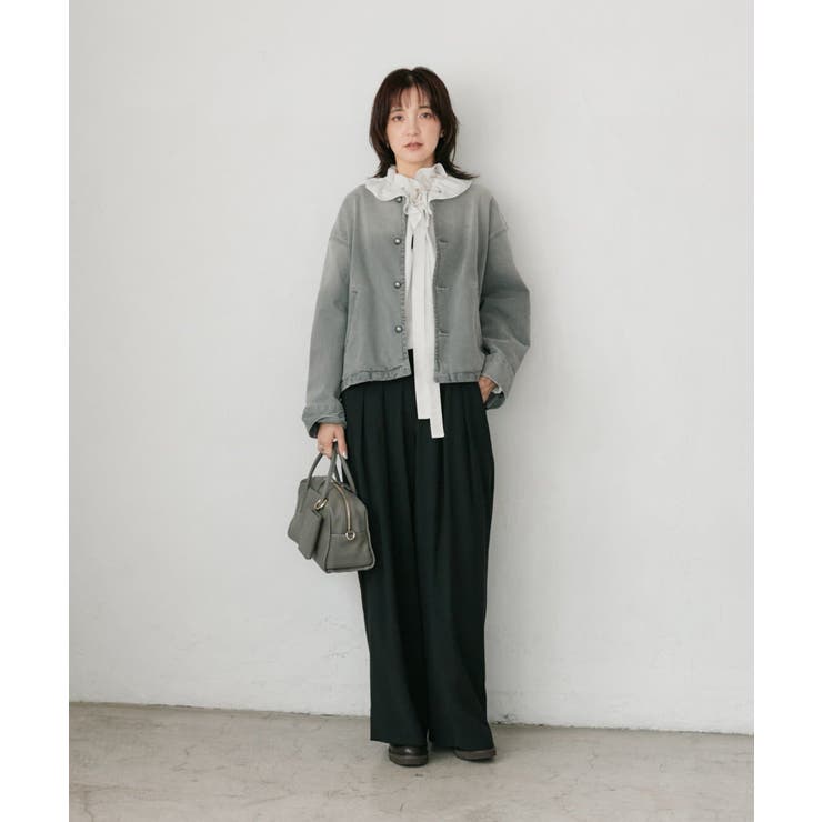 【RIVE DROITE】RIMH/ノーカラーデニムジャケット | PAL GROUP OUTLET | 詳細画像24 