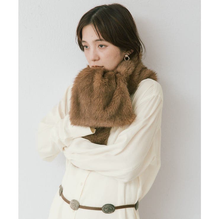 【RIVE DROITE】ストール付ロングシャツOP | PAL GROUP OUTLET | 詳細画像10 