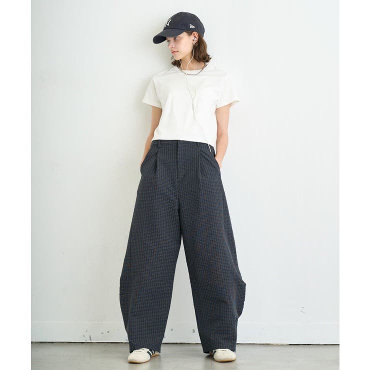 【CIAOPANIC TYPY】【UNISEX】チェックカーブスラックス | PAL GROUP OUTLET | 詳細画像29 