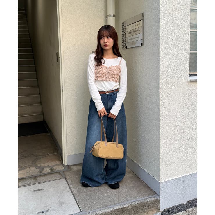 【Discoat】【umm】起毛レース花柄キャミビスチエ | PAL GROUP OUTLET | 詳細画像23 