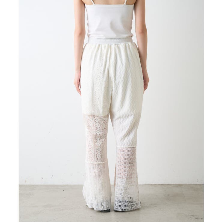 【CIAOPANIC TYPY】etsintaレースパッチワークパンツ | PAL GROUP OUTLET | 詳細画像12 