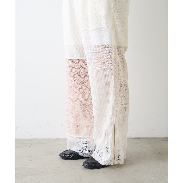 【CIAOPANIC TYPY】etsintaレースパッチワークパンツ | PAL GROUP OUTLET | 詳細画像14 