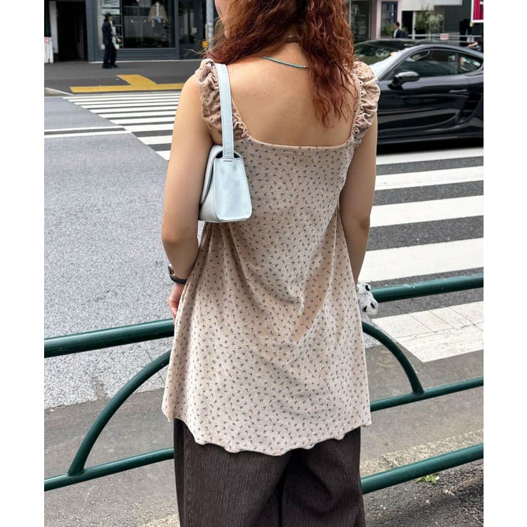 【Ciaopanic】ショルダーギャザーベロアチュニックワンピース | PAL GROUP OUTLET | 詳細画像13 