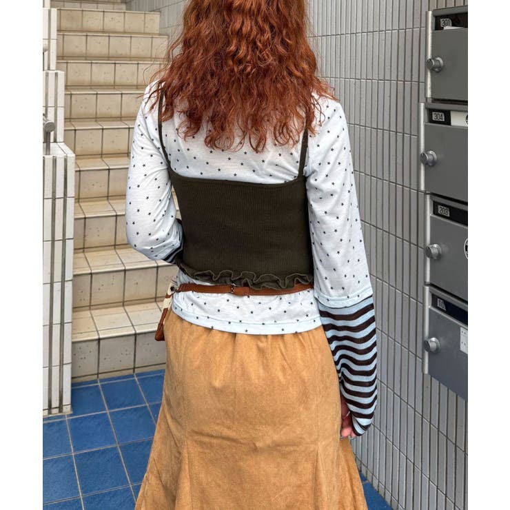 【Ciaopanic】ファーデザインニットキャミソール | PAL GROUP OUTLET | 詳細画像15 