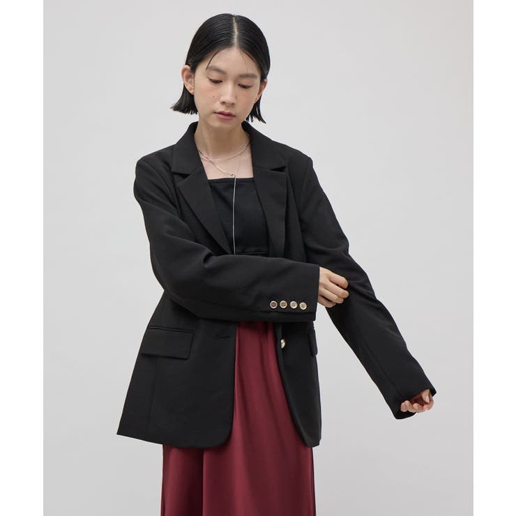 【Lui's】後ろベルトデザインシェープjkt | PAL GROUP OUTLET | 詳細画像23 