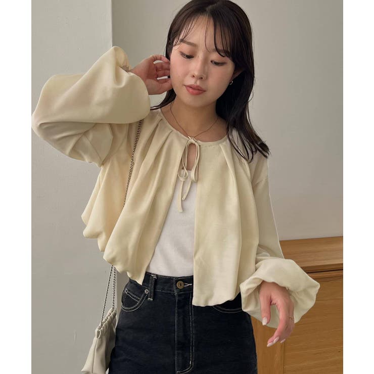 【CAPRICIEUX LE'MAGE】シアーバルーンBL | PAL GROUP OUTLET | 詳細画像1 