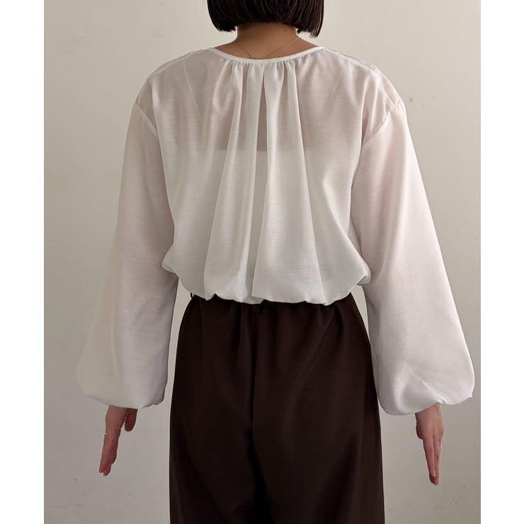 【CAPRICIEUX LE'MAGE】シアーバルーンBL | PAL GROUP OUTLET | 詳細画像18 