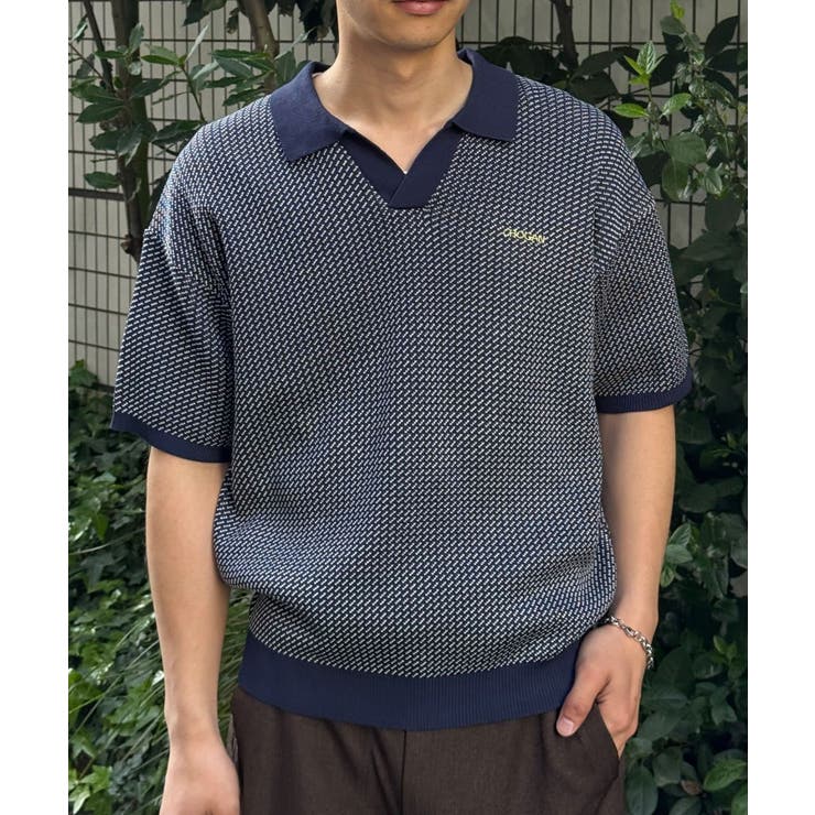 【Ciaopanic】バーズアイサマーニットポロシャツ | PAL GROUP OUTLET | 詳細画像2 