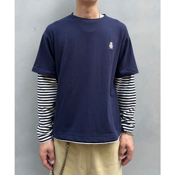 【Ciaopanic】ボーダーレイヤードロンTEE | PAL GROUP OUTLET | 詳細画像7 