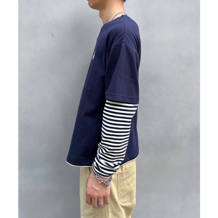 【Ciaopanic】ボーダーレイヤードロンTEE | PAL GROUP OUTLET | 詳細画像8 
