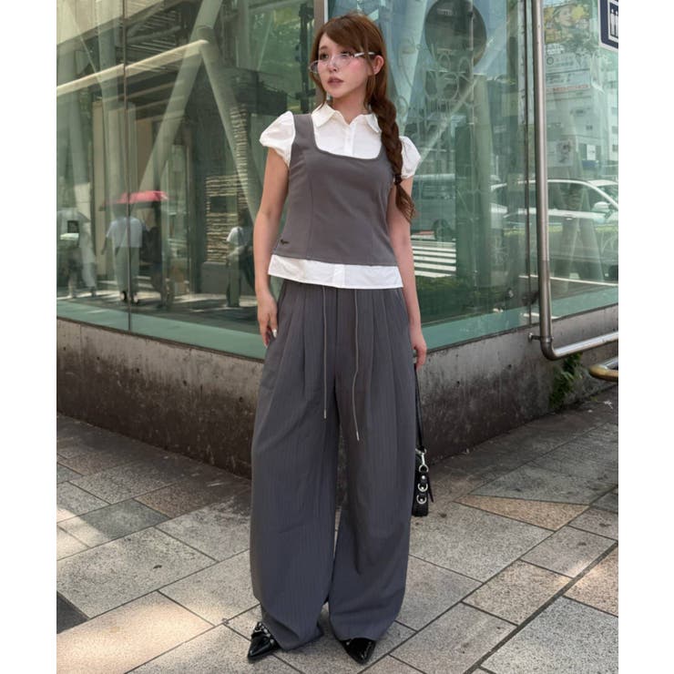 【RAY CASSIN】パフスリーブタンクレイヤード | PAL GROUP OUTLET | 詳細画像19 