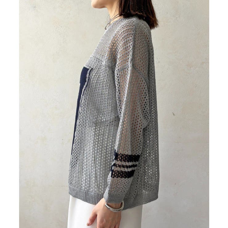 【DouDou】ナンバリングメッシュニット | PAL GROUP OUTLET | 詳細画像11 