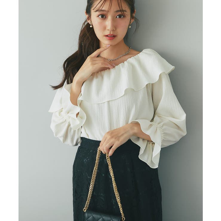 【La boutique BonBon】アシメワンショルBL | PAL GROUP OUTLET | 詳細画像1 
