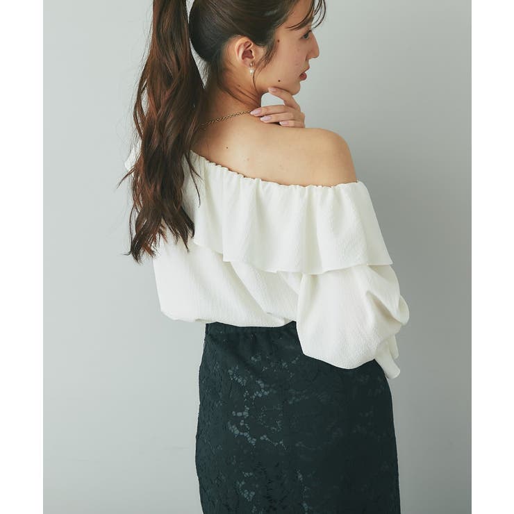 【La boutique BonBon】アシメワンショルBL | PAL GROUP OUTLET | 詳細画像3 