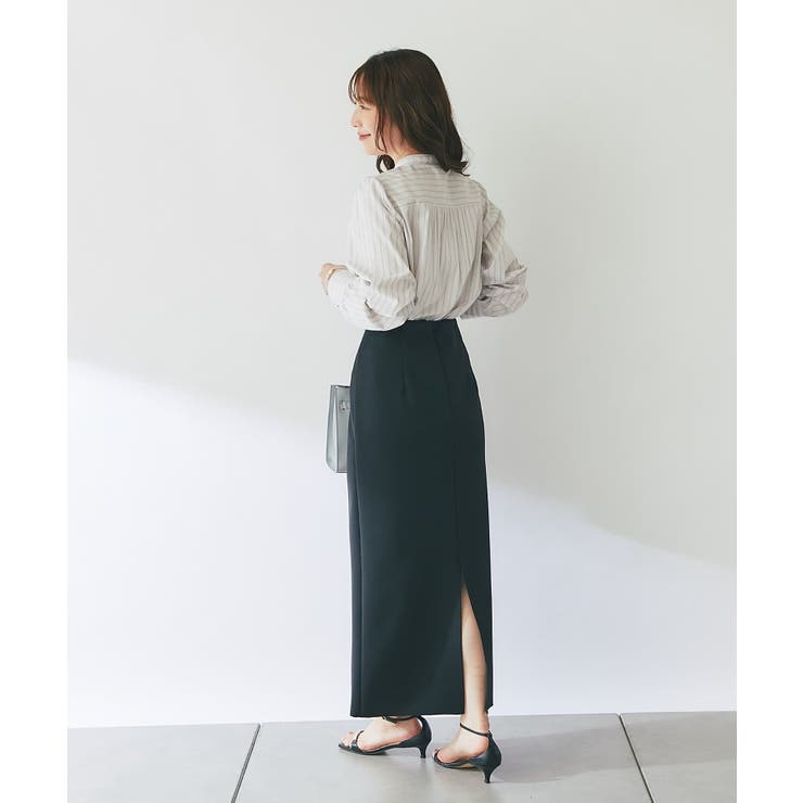 【La boutique BonBon】ストライプフロントフリルBL | PAL GROUP OUTLET | 詳細画像7 