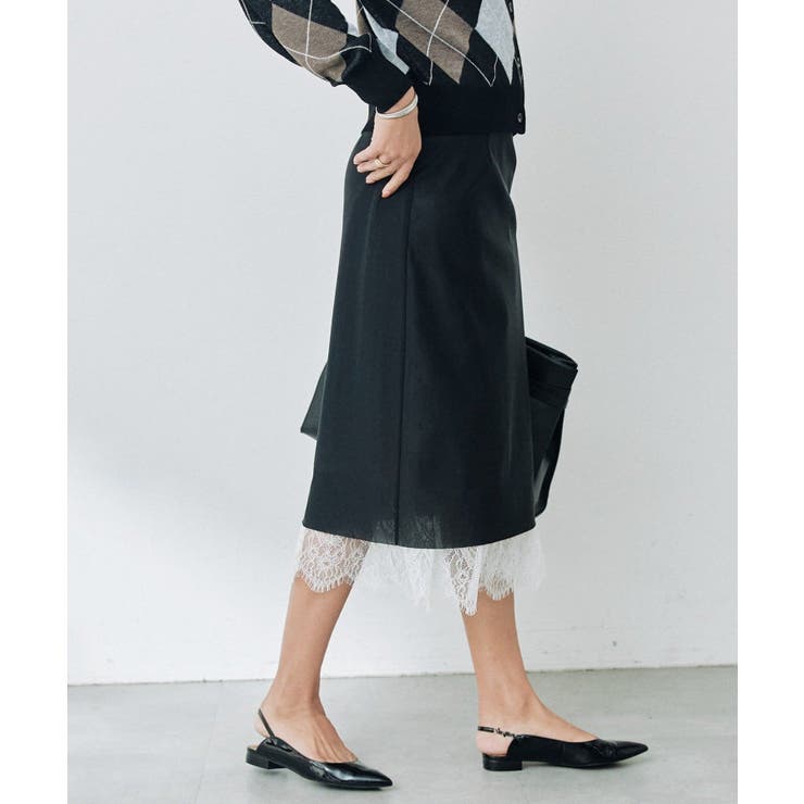 BK | 【RIVE DROITE】ペンシルレイヤードSK | PAL GROUP OUTLET
