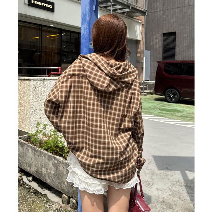 【Ciaopanic】【戦略】26AWチェックシャツフーディー | PAL GROUP OUTLET | 詳細画像20 