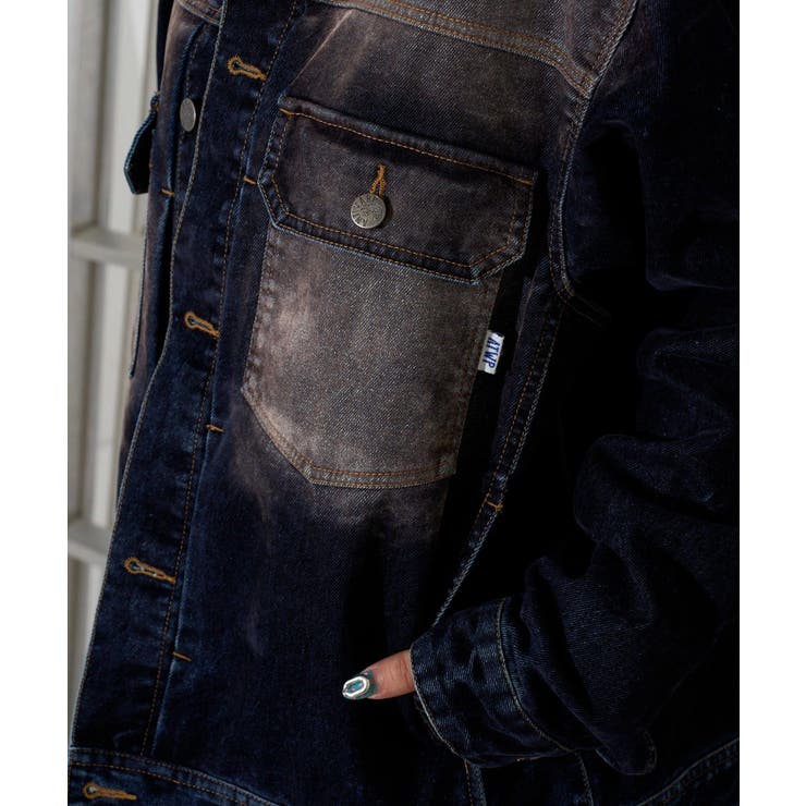 【Ciaopanic】【Anti Warp】フロッキー加工トラッカージャケット | PAL GROUP OUTLET | 詳細画像6 