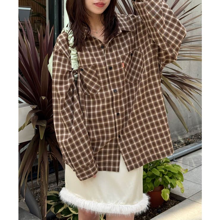 BRN | 【Ciaopanic】【戦略】26AWチェックシャツ | PAL GROUP OUTLET