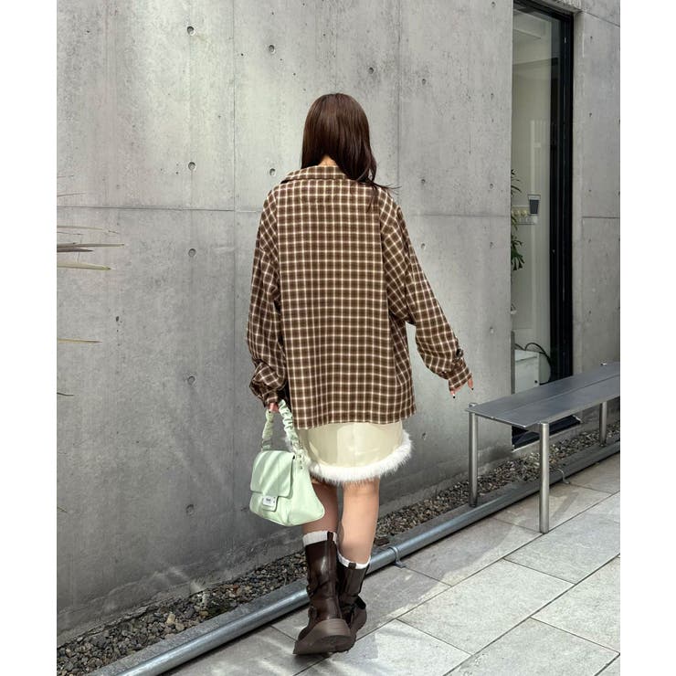 【Ciaopanic】【戦略】26AWチェックシャツ | PAL GROUP OUTLET | 詳細画像9 
