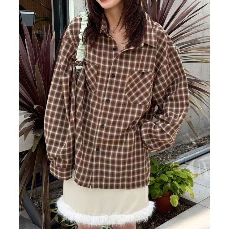 【Ciaopanic】【戦略】26AWチェックシャツ | PAL GROUP OUTLET | 詳細画像1 