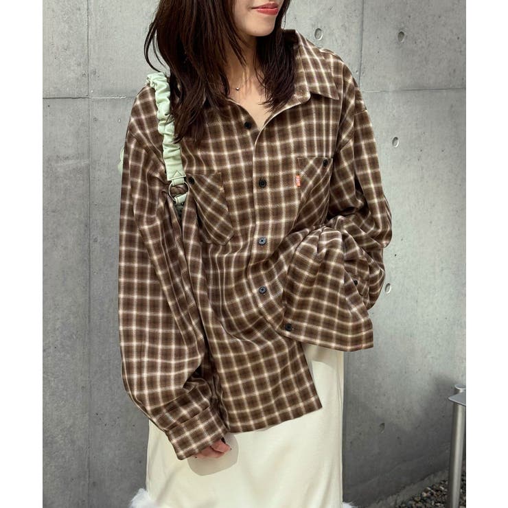 【Ciaopanic】【戦略】26AWチェックシャツ | PAL GROUP OUTLET | 詳細画像3 