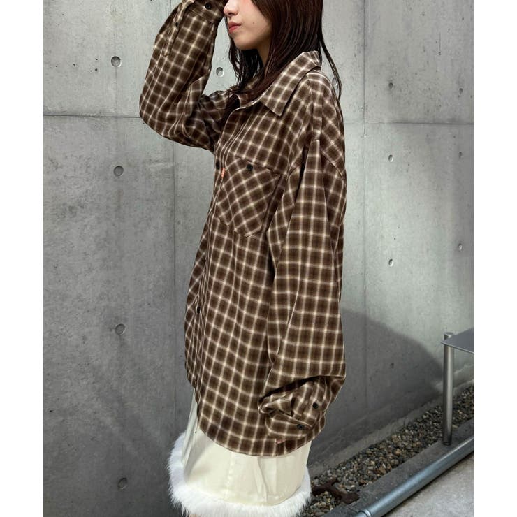 【Ciaopanic】【戦略】26AWチェックシャツ | PAL GROUP OUTLET | 詳細画像4 