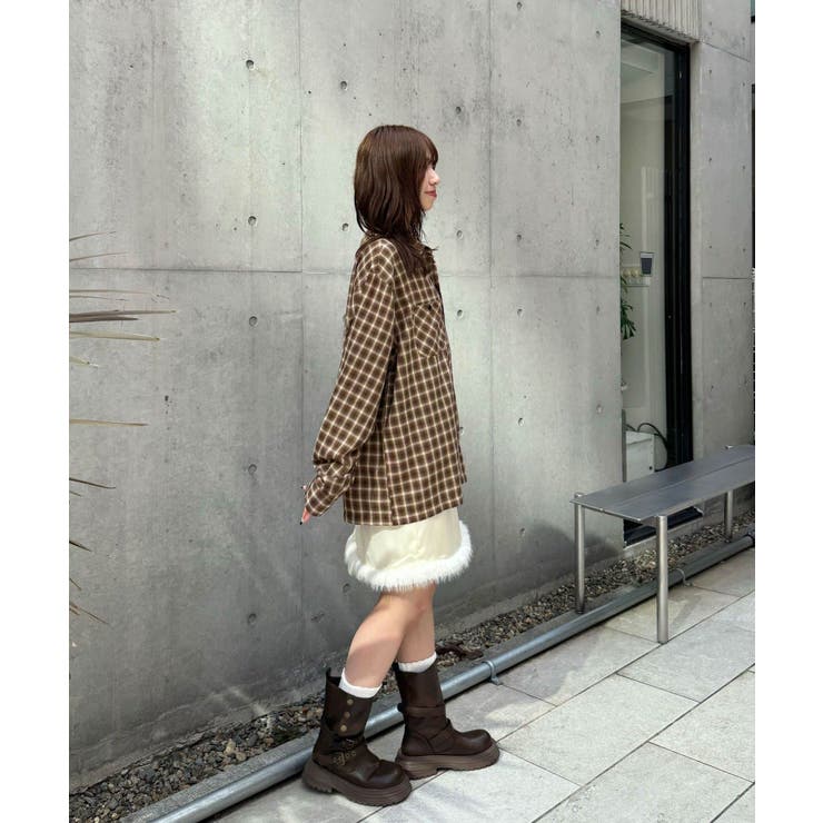 【Ciaopanic】【戦略】26AWチェックシャツ | PAL GROUP OUTLET | 詳細画像8 
