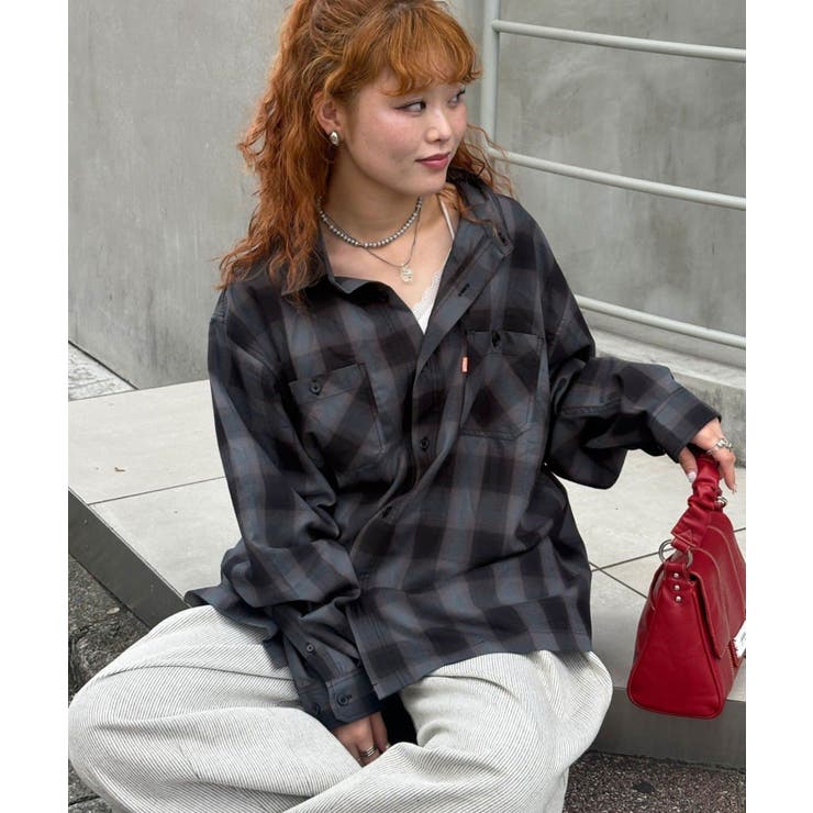 BLK1 | 【Ciaopanic】【戦略】26AWチェックシャツ | PAL GROUP OUTLET