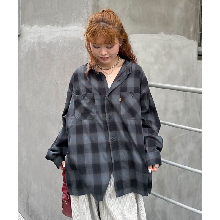 【Ciaopanic】【戦略】26AWチェックシャツ | PAL GROUP OUTLET | 詳細画像10 