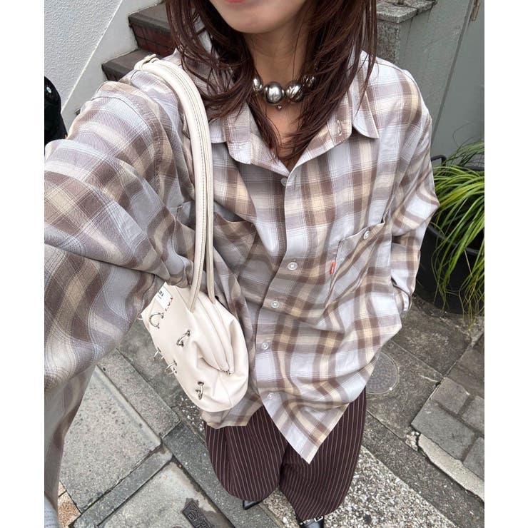 【Ciaopanic】【戦略】26AWチェックシャツ | PAL GROUP OUTLET | 詳細画像16 